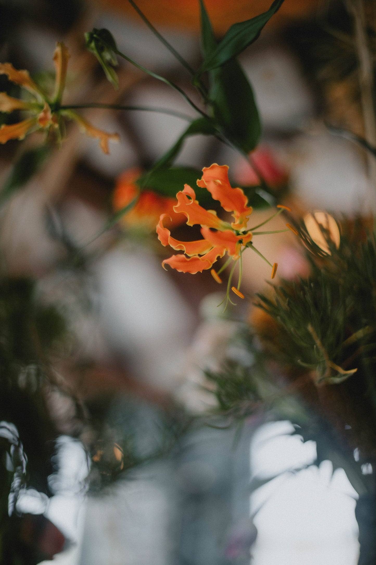 Boeket van seizoensbloemen