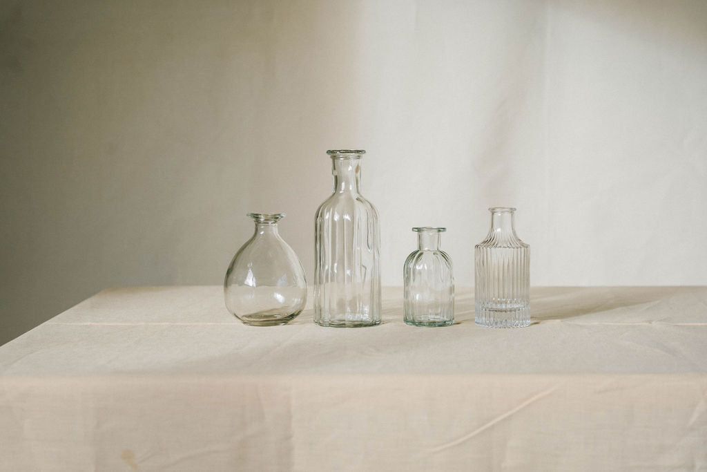 Vaas glas klein ‘number 9’