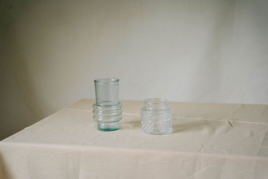 Vaas glas 'number 2’