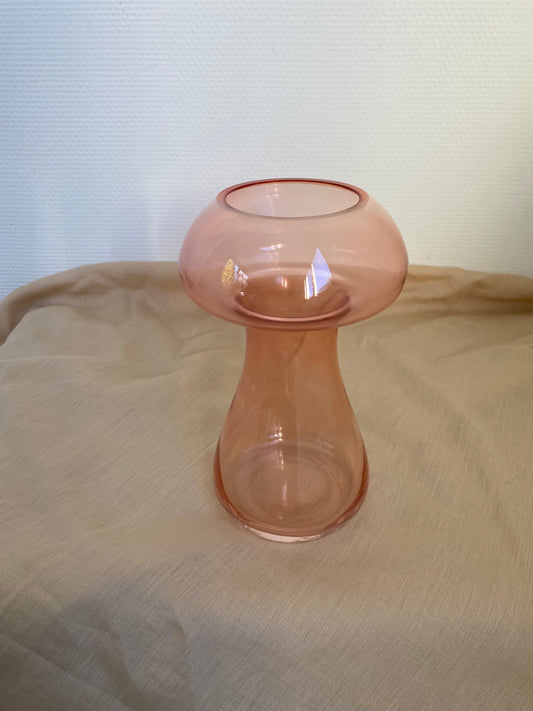 Vaasje licht oranje/roze L