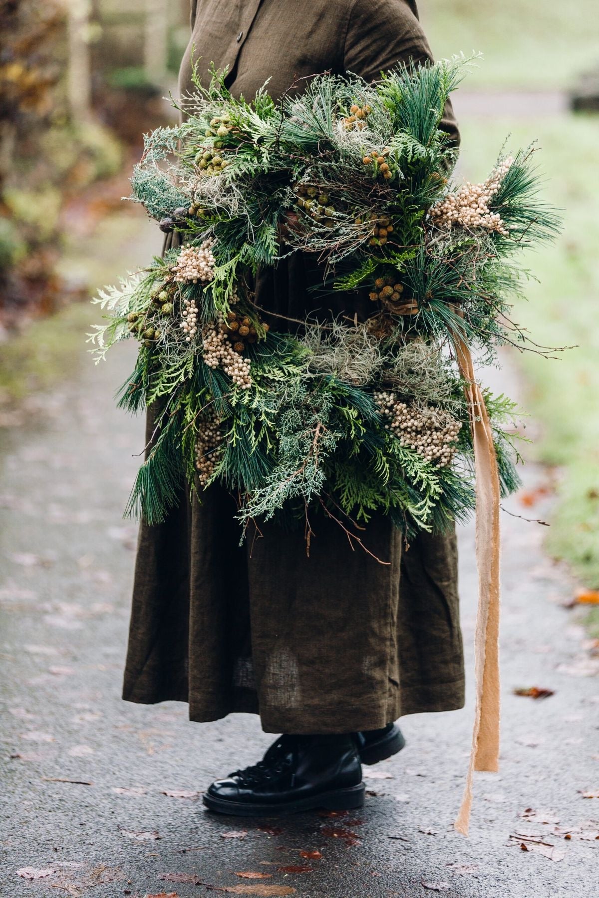 Workshop // Kerstkrans // 7 & 14 december 2025 // €49,50 // @Studio Haarlem