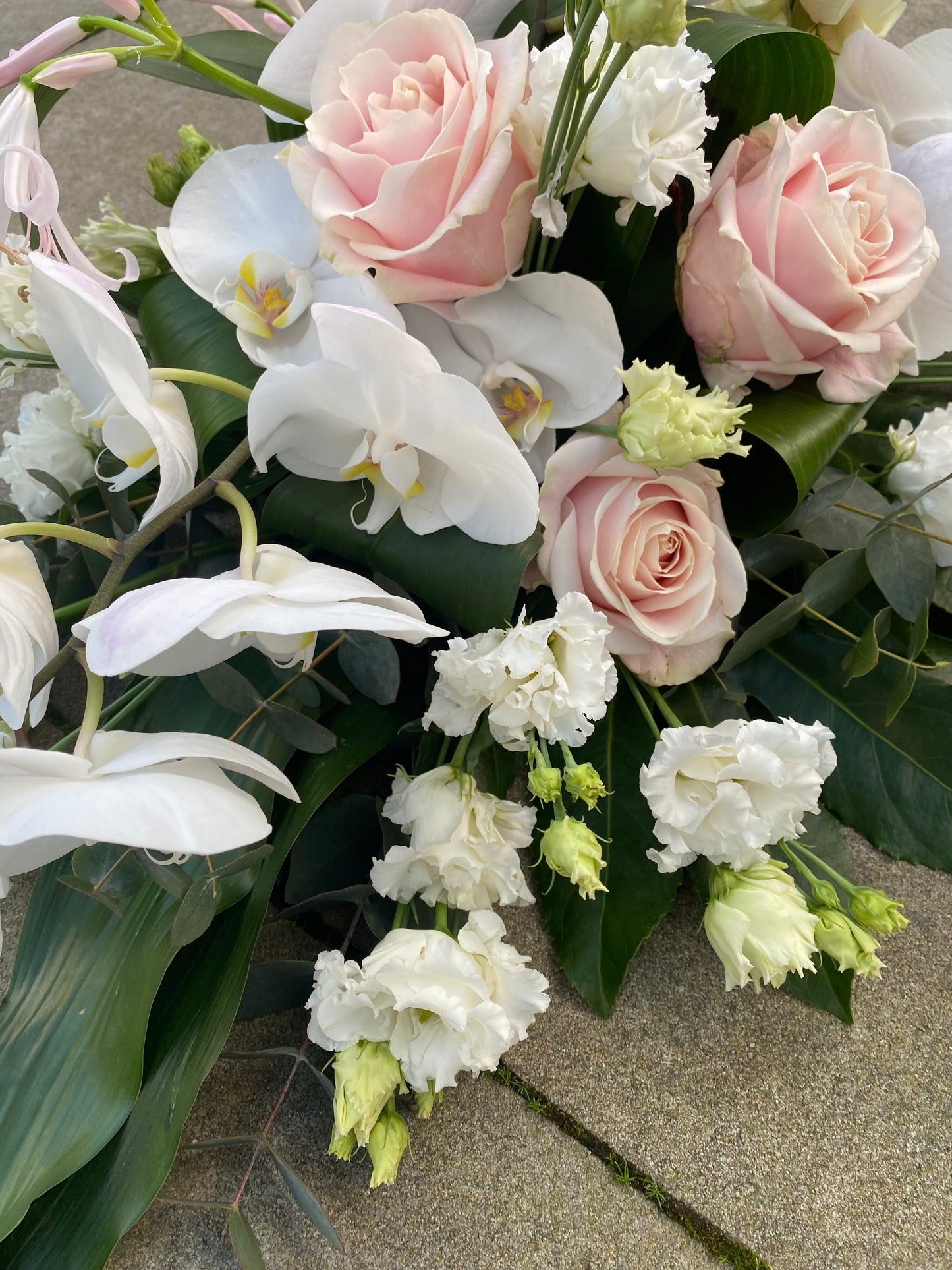 Uitvaart design 'White orchid'
