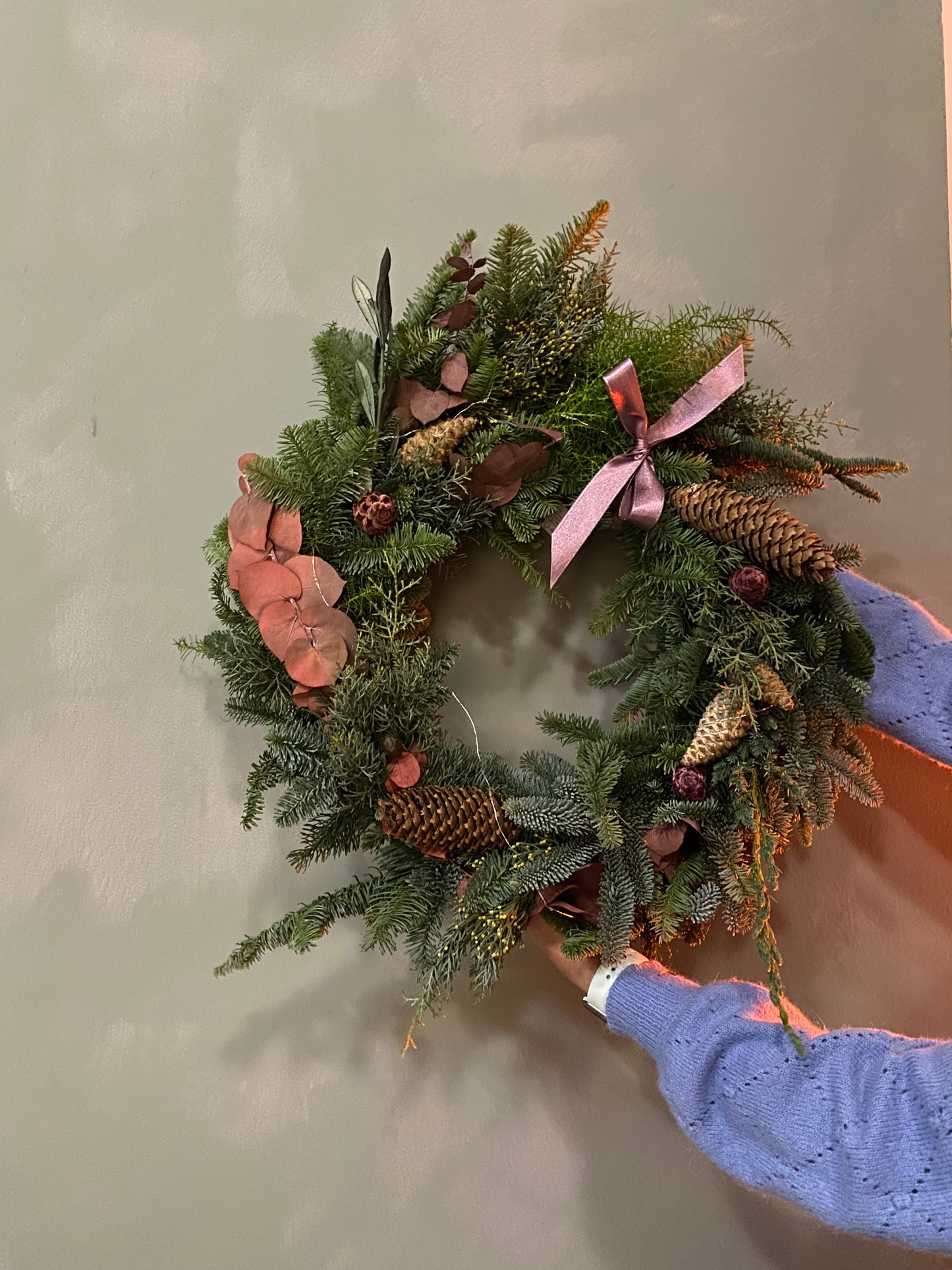 Workshop // Kerstkrans // 7 & 14 december 2025 // €49,50 // @Studio Haarlem