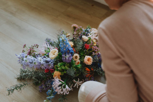 Uitvaart design No. 4 'Pastel garden'