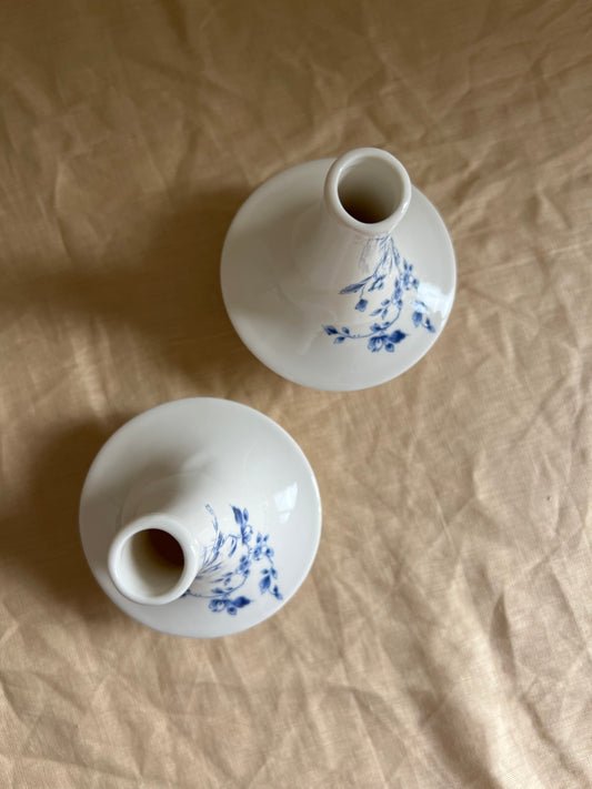 Heinen Delfts blauw // set 2 stuks