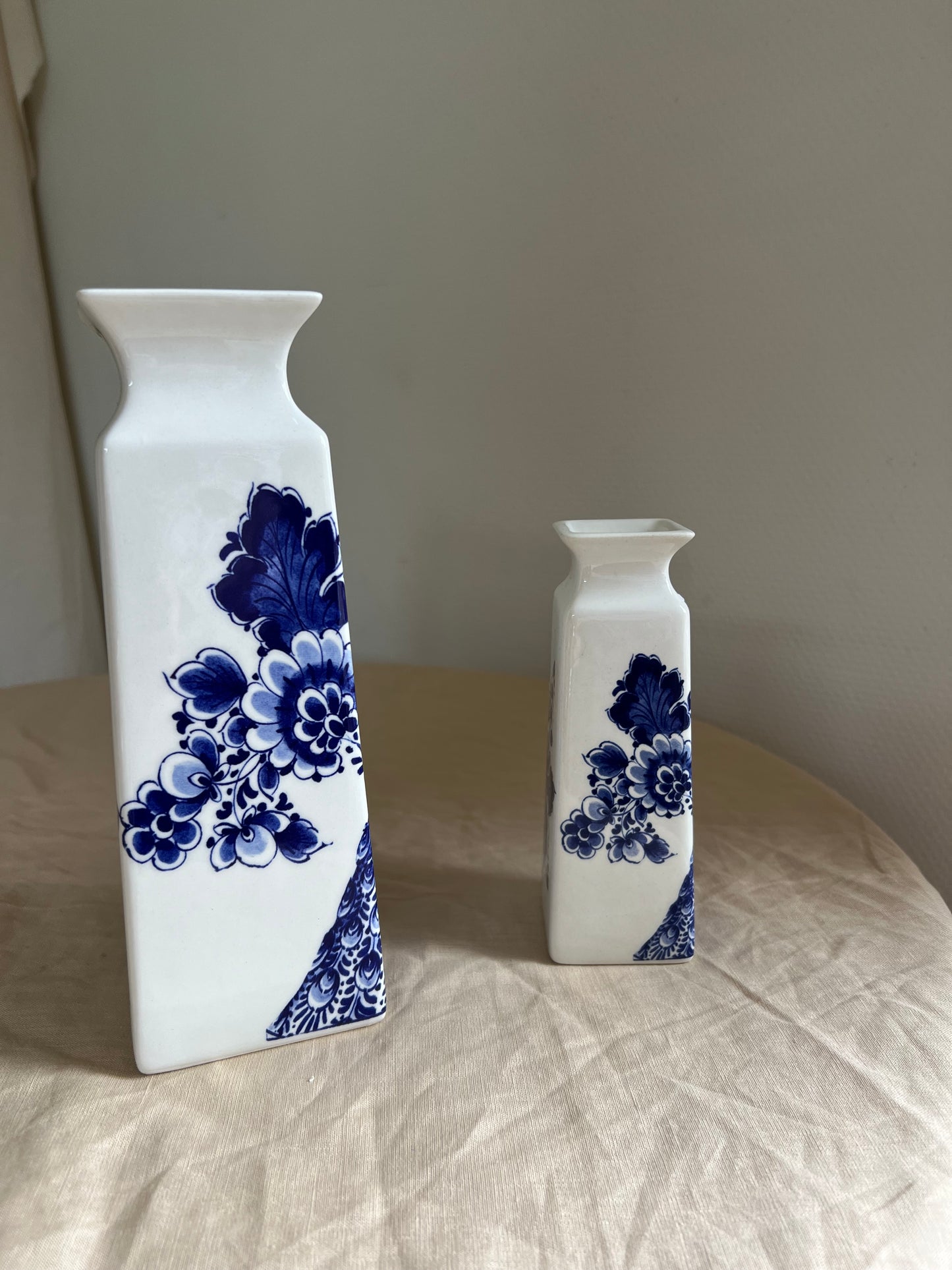 Heinen Delfts blauw // set 2 stuks