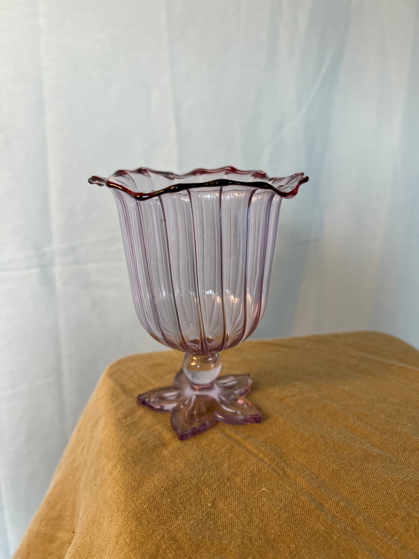 Set van glas // huur incl prikker voor Ikebana