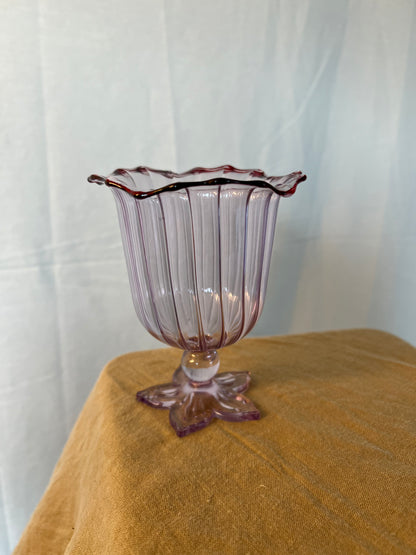 Set van glas // huur incl prikker voor Ikebana