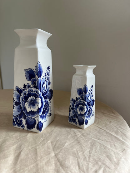 Heinen Delfts blauw // set 2 stuks