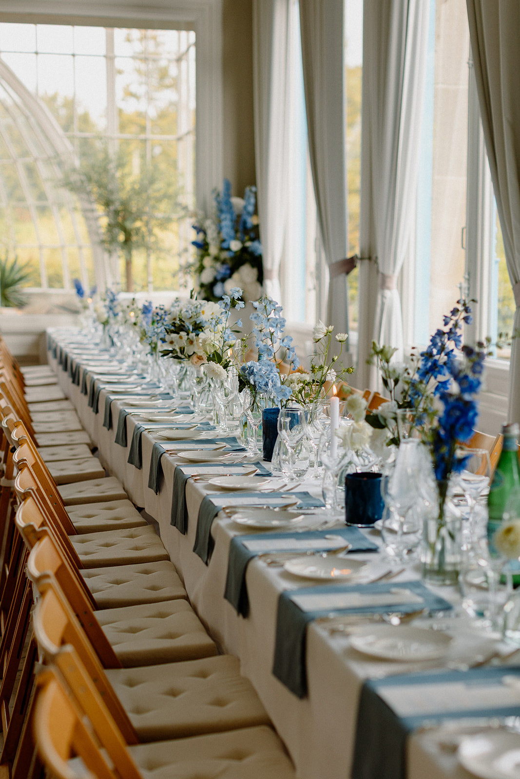 Servetten // licht blauw