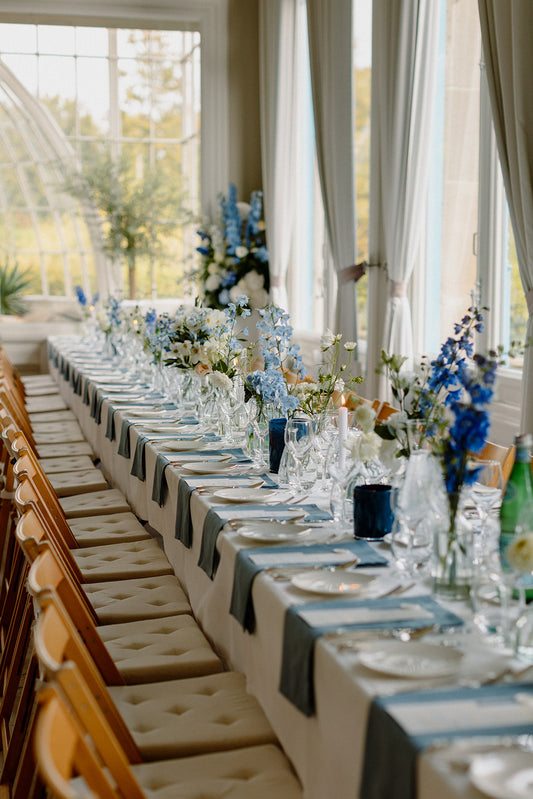 Servetten // licht blauw