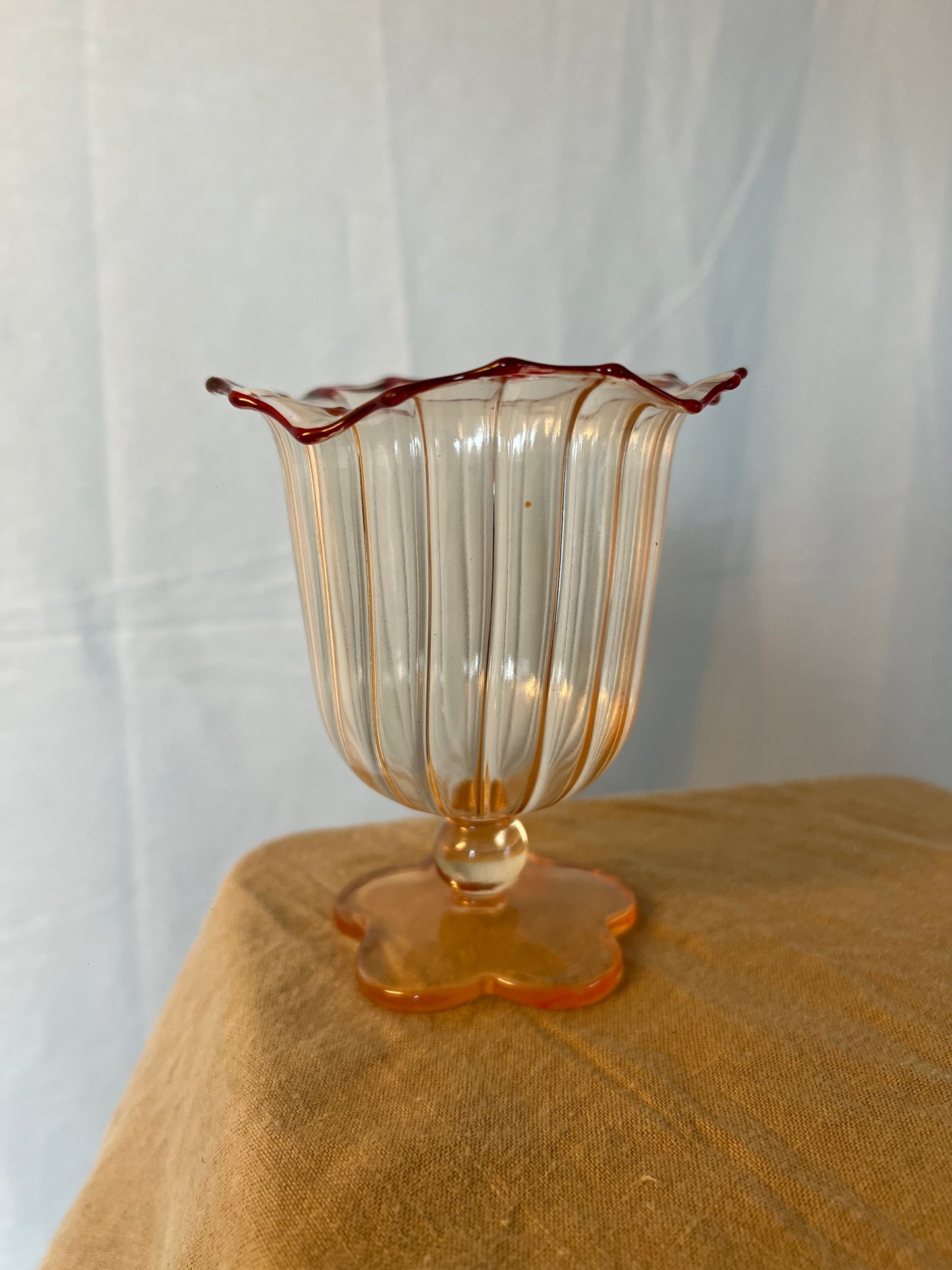 Set van glas // huur incl prikker voor Ikebana