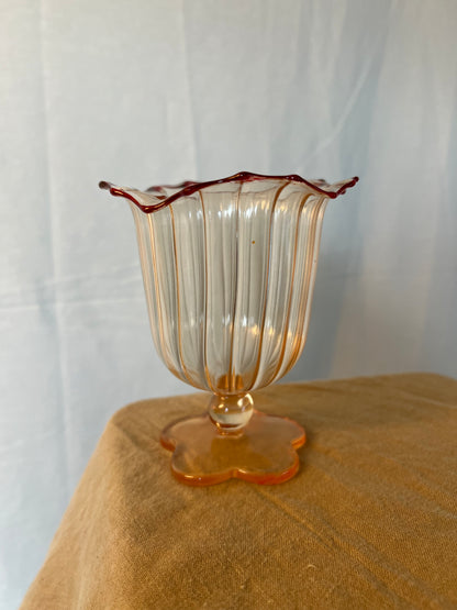 Set van glas // huur incl prikker voor Ikebana