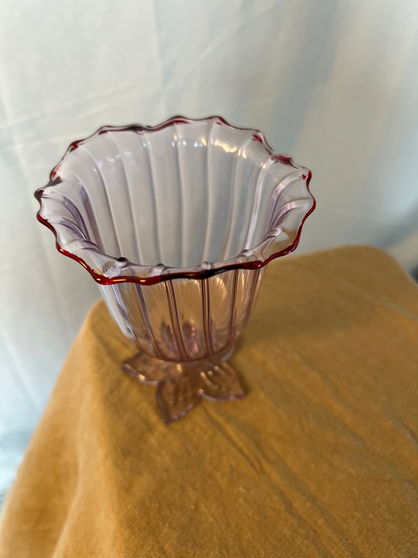 Set van glas // huur incl prikker voor Ikebana