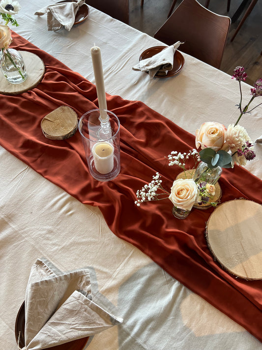 Tafel lopers Terra / rood